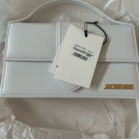 SOLD OUT!! NWT Le Chouchou Le Grand Bambino Leather Top-Handle Bag - Picture 1 of 9